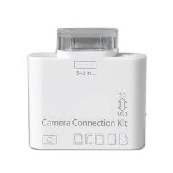 CONNECTION KIT 5 IN 1, THIET BI MO RONG CONG GIAO TIEP CHO IPAD, KET NOI IPAD VOI BAN PHIM USB HDD